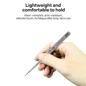 Pince de précision I2C pour réparation de téléphones, ligne de saut, 0,01 mm, en alliage de titane ultra-précis pour <span class=keywords><strong>carte</strong></span> <span class=keywords><strong>mère</strong></span> <span class=keywords><strong>iPhone</strong></span> - Product Image 4