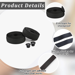 KEET <span class=keywords><strong>Cinta</strong></span> EVA Personalizada para <span class=keywords><strong>Manillar</strong></span> de Bicicleta de Carretera, Empuñaduras y <span class=keywords><strong>Cinta</strong></span> Premium - Product Image 4
