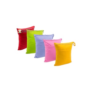 ALVABABY Waterproof Baby Diaper <strong>Bags</strong> Two Zippers Swim <strong>Wet</strong> <strong>Bag</strong> - Product Image 2