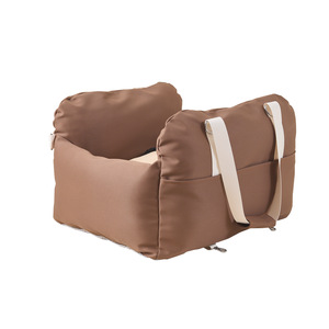Coussin de voiture pour animaux Golden Pet 40x35x35cm bleu clair, amovible, lavable, portable, pour un voyage sûr et confortable - Product Image 2