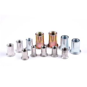 Tuercas Remachables M3M4M5M6M8M10M12, Remaches Ciegos de Acero Inoxidable, Pequeños, Avellanados, de Cabeza Plana, Roscados, Tubulares, Hexagonales, Moleteados - Product Image 3