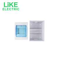 Boîtier de distribution PZ30 pour usage domestique, encastré ou apparent, 3-4 postes, avec disjoncteur différentiel et protection électrique