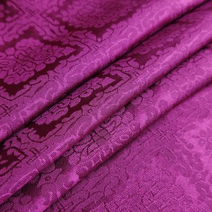 Jacquard Thiết Kế 150Gsm Satin Cho Girls 'Dresses 96% Polyester 4% Spandex Thoáng Khí Và Windproof Chất Liệu May Mặc - Product Image 5