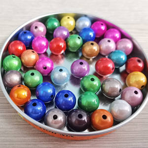 4mm-30mm Dazzling <strong>Magical</strong> Pearl <strong>Bead</strong> Multi-color Round Illusion Miracle Light Spacer <strong>Bead</strong> Plastic Accessories for Jewelry Making - Product Image 2