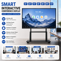 Tableaux interactifs numériques pour salles de classe, écrans tactiles 4K de 55, 65, 75, 85 et 110 pouces, affichages interactifs intelligents pour les écoles