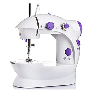 Mini machine à coudre électrique portable pour la maison, machine à coudre pour la couture, mini machine à coudre électrique pour enfants, usage domestique, vêtements - Product Image 1