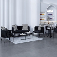 Manucure beauté des ongles professionnelle sur mesure Ensemble table et chaise Salon de mode station de manucure