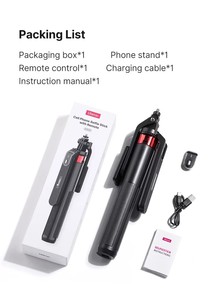 Ulanzi Ma09 Smartphone treppiede Selfie Stick Desktop treppiede per Iphone 12 13 14 fotocamera Live Streaming Video - Product Image 4