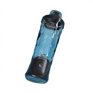 Extracteur de jus portable 360W 600ml, broyeur, machine à jus domestique entièrement automatique, tasse à jus multifonctionnelle avec chargement USB sans fil - Product Image 1