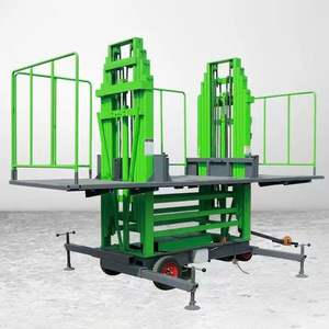 Piattaforma Elevatrice a Forbice Elettrica Mini Certificata CE, Vendita Diretta dalla Fabbrica, Tavolo Idraulico Aereo 10m in Acciaio Inox Antiscivolo - Product Image 3