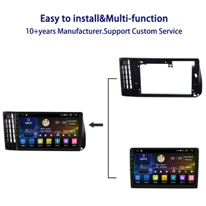 Marco Universal Meihua de 9 Pulgadas para Reproductor de DVD Android de Coche y Panel de Navegación para Volkswagen <span class=keywords><strong>Golf</strong></span> <span class=keywords><strong>3</strong></span> 1992-1993 con Arnés de Cableado - Product Image 3