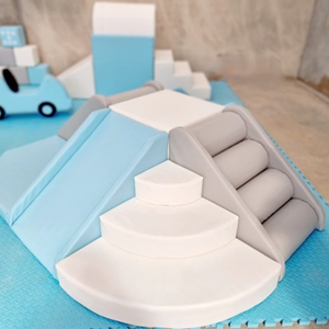 Nouveau Bloc de Mousse Souple Pastel 5 Pièces pour Enfants de 6 Mois à 3 Ans – Jeu d'Éveil et d'Exploration pour Bébés et Tout-Petits - Product Image 6