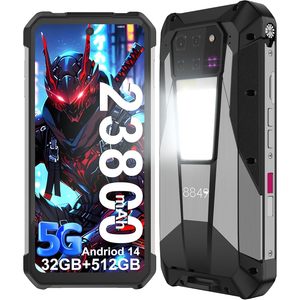 โทรศัพท์มือถือรุ่น 8849 Tank 3 Pro 5G ทนทาน ขนาดหน้าจอ 6.79 นิ้ว ระบบปฏิบัติการ Android 14 หน่วยความจำ 32GB+512GB มาตรฐานกันน้ำ IP68 พร้อมโปรเจคเตอร์ในตัว - Product Image 1