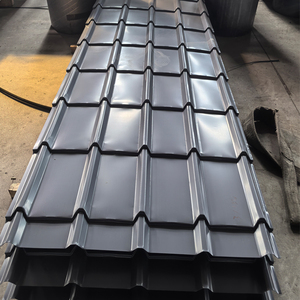 Copertura in ferro Gi lamiera ondulata rivestita in metallo 28 Gauge zincato tetto ad alta resistenza in acciaio ondulato - Product Image 2