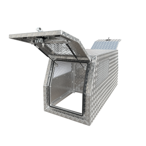 Caisse à chien en aluminium Herui 700 mm sur mesure, plateau de camionnette avec finition thermolaquée, excellente qualité, fabriqué en Chine - À vendre - Product Image 3