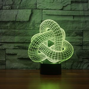 Nouveau abstrait tactile lampe <span class=keywords><strong>de</strong></span> table 7 couleurs changeantes lampe <span class=keywords><strong>de</strong></span> bureau 3d lampe nouveauté Led veilleuses étoile <span class=keywords><strong>de</strong></span> <span class=keywords><strong>la</strong></span> <span class=keywords><strong>mort</strong></span> lumière LED livraison directe - Product Image 4