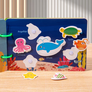 Libro Sensoriale per Bambini 3-6 Anni, Ideale come Regalo, per lo Sviluppo <span class=keywords><strong>Cognitivo</strong></span>, l'Apprendimento dell'<span class=keywords><strong>Autismo</strong></span> e la Cognizione degli Animali - Product Image 4