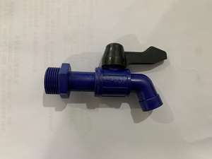 Kran-Grifo de pared plástico de PVC PP para jardín, fácil instalación, para lavabo y Mesina - Product Image 3