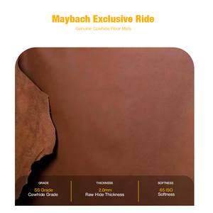 Alfombrillas <span class=keywords><strong>de</strong></span> coche <span class=keywords><strong>de</strong></span> doble capa estilo <span class=keywords><strong>Maybach</strong></span>, juego completo 360, para Mercedes GLS | Forros Resistentes a los Arañazos y al Desgaste - Product Image 4