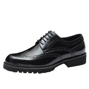 Zapatos de cuero lujosos y exquisitos para hombre, ideales para la oficina, con un estilo profesional y personalizado. - Product Image 4