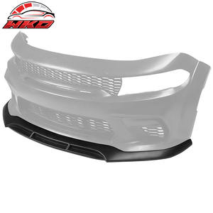 Alerón Delantero Compatible con Dodge Charger 2020-2023 SRT Widebody IKON V5 Negro Mate - Piezas de Auto de Alta Calidad en PP, Kit de Carrocería - Product Image 5