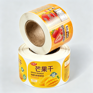 Rouleau de <span class=keywords><strong>film</strong></span> d'emballage alimentaire personnalisé, résistant à l'humidité, pour fruits secs <span class=keywords><strong>et</strong></span> sachets de collation mangue/<span class=keywords><strong>fraise</strong></span> - Product Image 2