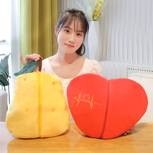 Lindo Peluche de Pato Reversible, Suave y Esponjoso, Se Transforma en Forma de Limón o Corazón, Perfecto para Regalos y Decoración Acogedora - Product Image 4