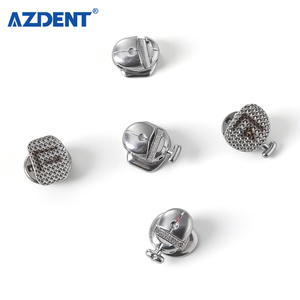 Azdent Orthodontische Beugels Zelfsluitende Metalen Zelfborgende Beugels Laag Koppel 022 Haken 345 Met Buccale Buis - Product Image 4