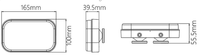 Kit d'éclairage de remorque sans fil IDUN, nouveau, magnétique, rechargeable, LED 3000 lumens, 6000K, rotatif à 90°, 2,4 GHz, 100 pieds, étanche, pour camion, camping-car
