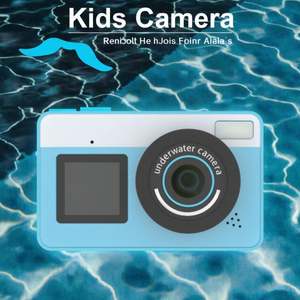 Tragbare Unterwasser-Digitalkamera Wasserdicht 1080p Unterwasserkamera für Outdoor-Aktivitäten - Product Image 2