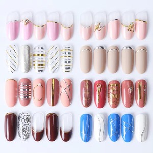 Hot Sale Professional 3D Laser Multi-Design DIY Nagel aufkleber Aufkleber Gedruckte gestanzte Aufkleber - Product Image 6