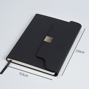 Ensemble de carnet de notes A5 de luxe personnalisé, couverture rigide en PU, journal d'affaires avec stylo, tasse thermos et boîte cadeau, promotion de la remise des diplômes, plusieurs couleurs - Product Image 4