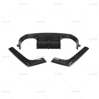 Zhous Design Car Accessories Body Kit MP Difusor trasero personalizado aceptable para BMW 3 Series F80 2014