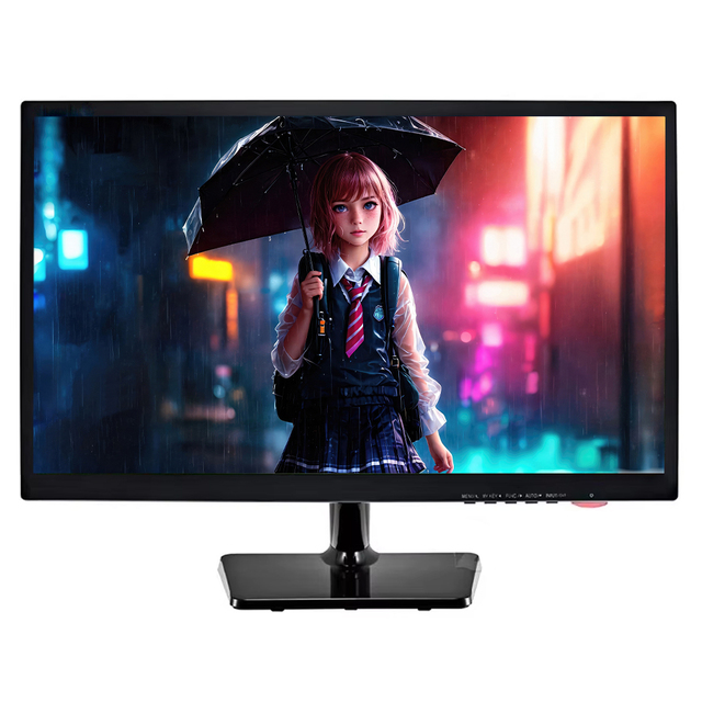 Wholesale Factory OEM/ODM Cheap Price 18.5 19 20 21.5 22 Inch Computer Led Monitor With VGA HD-MI Interface 60Hz 75Hz Pc Monitor
