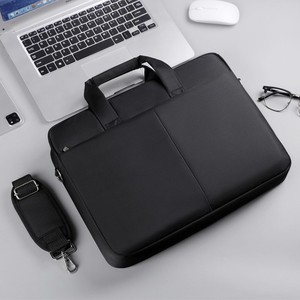 Maletín para Portátil de Gran Capacidad, Resistente al Agua y al Desgaste, de Poliéster, de 15.6 Pulgadas, para Viajes, Negocios, Antisísmico - Product Image 3