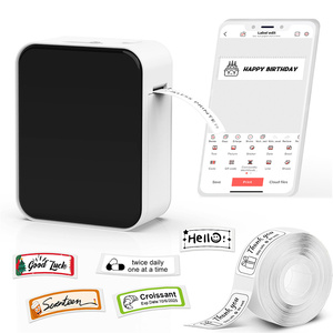 <b>Portable</b> <b>Mini</b> P15 Thermal Label <b>Printer</b> Name Tag Price Note Time Print Wireless Bluetooth Maker for iOS and Android - Product Image 4