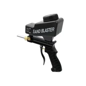 Gravity Feed Sandblasting Gun Air Sandblast Portable Black Speed Blaster Sand Spray Gun for Rust Removing Sandblaster