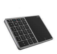 Teclado Numérico Inalámbrico Recargable 2.4G de 22 Teclas con Panel Táctil para PC, Mac.Book, Laptop con Windows