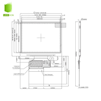 Écran LCD Innolux 3,5 pouces 320x240 LQ035NC111 Instruments portables Affichage LCD TFT 3,5 pouces Module LCD TFT