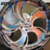 Rines EVOR Forjados de 2 Piezas, Estilo Aleación, para Autos, de Aluminio, 5x120 5x112 5x127, para Mercedes-Benz, BMW, Audi, FORD