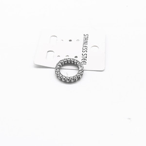 Cuentas Circulares de Calavera de Acero Inoxidable yunique para Fabricación de Pulseras, Componentes de Joyería Redondos de Metal 316L GZY-PJ003 - Product Image 5