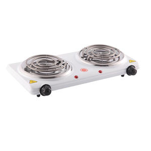 Placa Calefactora Eléctrica de Doble Quemador con 2 Bobinas en Espiral, de Alta Calidad y Durabilidad, <span class=keywords><strong>para</strong></span> Diversos Usos de Cocina, 110v - Product Image 1