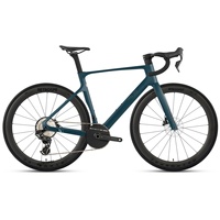Vélo de route 7,9 kg 700c R18 Shuntai ES7000 13 vitesses, transmission électronique, double frein à disque hydraulique, fourche intermédiaire en fibre de carbone, cadre rigide