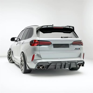 ชุดแต่งคาร์บอนไฟเบอร์แห้งสำหรับ BMW X5M รุ่น X5M RZ-style ประกอบด้วยลิ้นกันชนหน้าคาร์บอนไฟเบอร์ สปอยเลอร์ และสเกิร์ตข้าง - Product Image 2