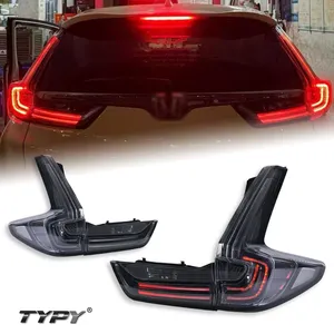 Conjunto de Luces Traseras para Honda CR-V 2017-2022: Luces Traseras Estilo OEM con Fondo Blanco, Luces de Circulación Diurna y Señales de Giro - Product Image 1