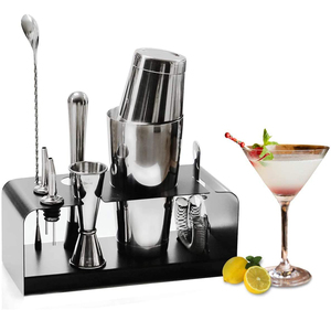Kit de barman en acier inoxydable Accessoires de bar avec support pour Re:Find Tom's Town Beluga <span class=keywords><strong>Hanson</strong></span> of Sonoma - Product Image 6