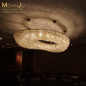 Zhongshan प्रीमियम लक्जरी इनडोर लाइटिंग एजिप्टियन क्रिस्टल फायर-जैसे प्राइमटिक लैंप लाइट जुड़नार - Product Image 6