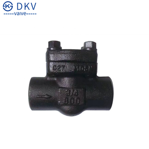 Dkv API lớp 800 A105 giả mạo thép kiểm tra van 800 LB Swing kiểm tra van <span class=keywords><strong>NPT</strong></span> ren ổ cắm hàn không trở lại một cách van - Product Image 2