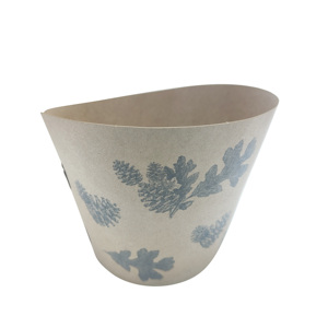 Phalaenopsis personnalisé imprimé écologique étanche Kraft plante fleur pot en papier couverture pour plantes succulentes cactus - Product Image 2