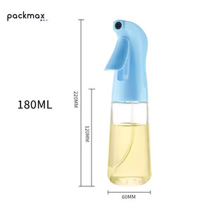 Bouteille pulvérisateur d'huile de cuisson en verre transparent réutilisable de 160 ml et 180 ml pour cuisine, barbecue, salade, huile d'olive et vinaigre – Vente en gros - Product Image 4